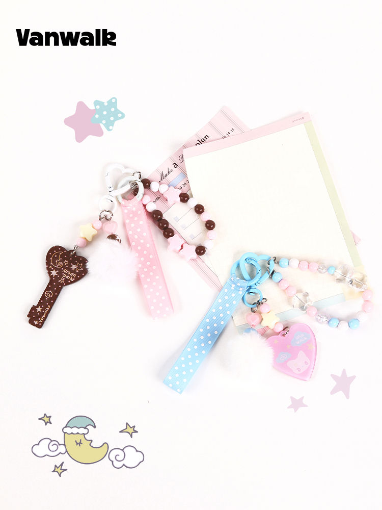 Vanwalk Starry Series Beaded Keychain Bag Charm