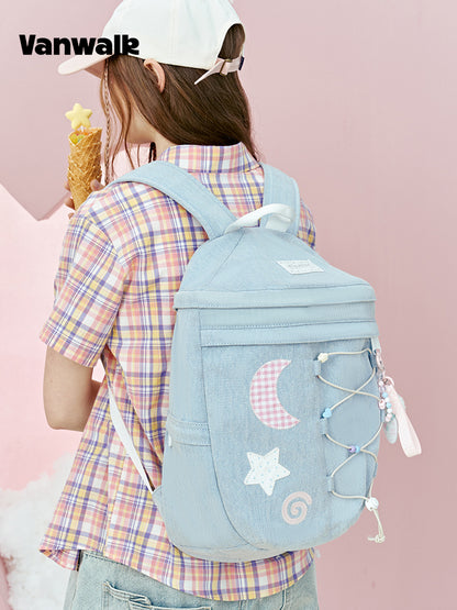 Vanwalk Starry Series Creative Star Moon Backpack