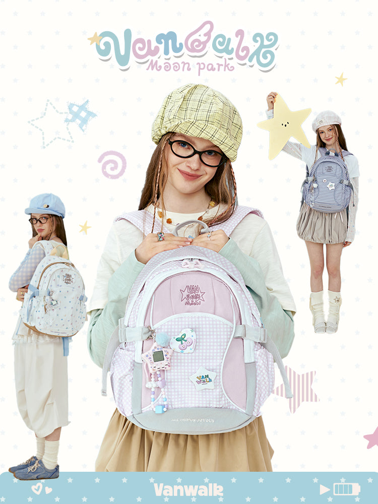 Vanwalk Starry Series Large School Backpack