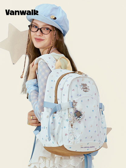 Vanwalk Starry Series Large School Backpack