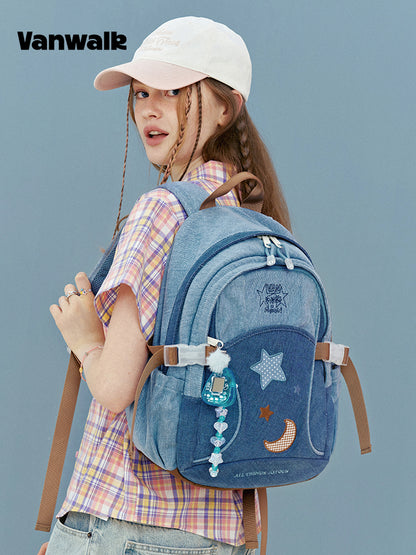 Vanwalk Starry Series Large School Backpack