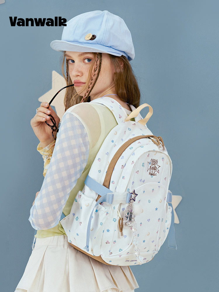 Vanwalk Starry Series Large School Backpack
