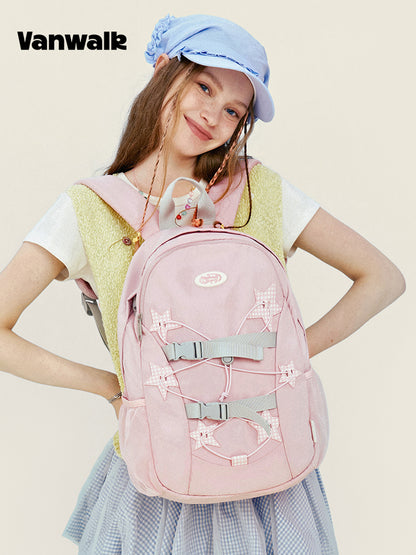 Vanwalk Starry Series Star Drawstring Backpack