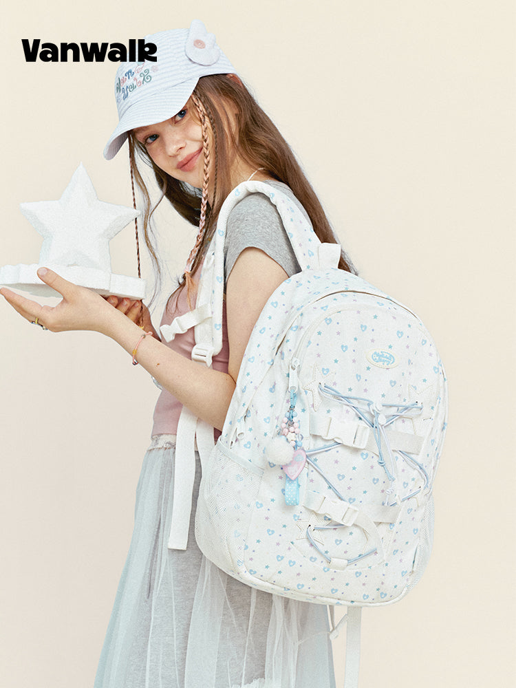 Vanwalk Starry Series Star Drawstring Backpack