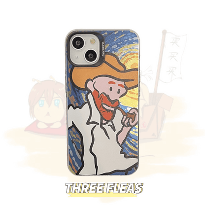 World masterpiece plating phone case | phone accessories | Three Fleas