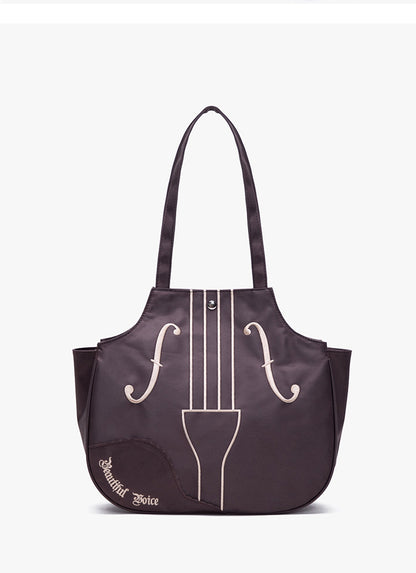 Vintage Embroidered Violin Shoulder Bag | Bag | Three Fleas
