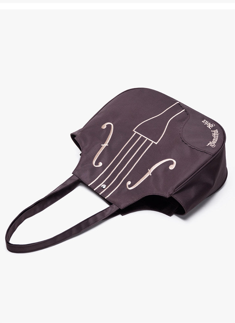 Vintage Embroidered Violin Shoulder Bag | Bag | Three Fleas