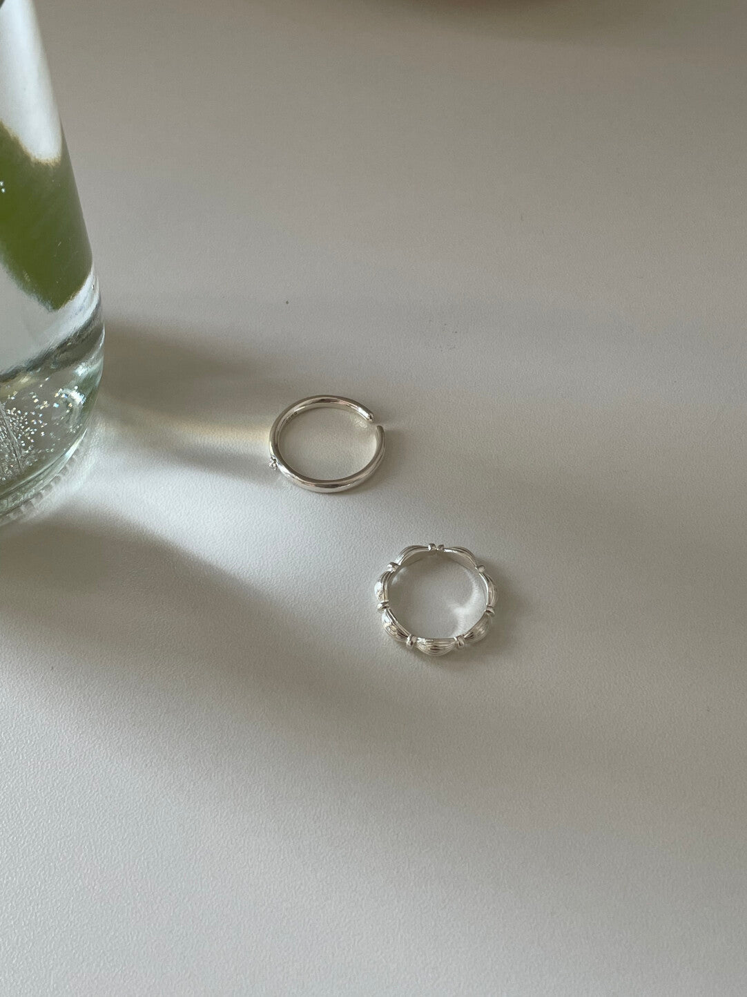 Vintage Flower Open Ring