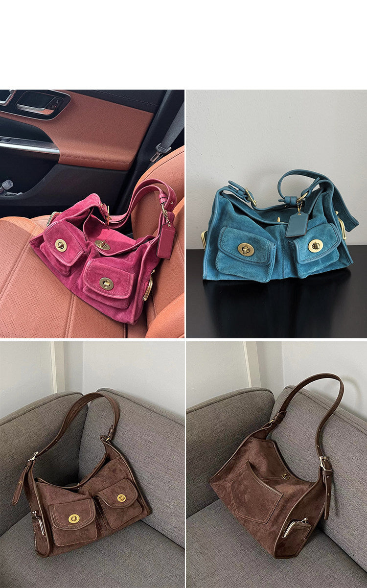 Vintage Pocket Shoulder Bag | Bag | Three Fleas
