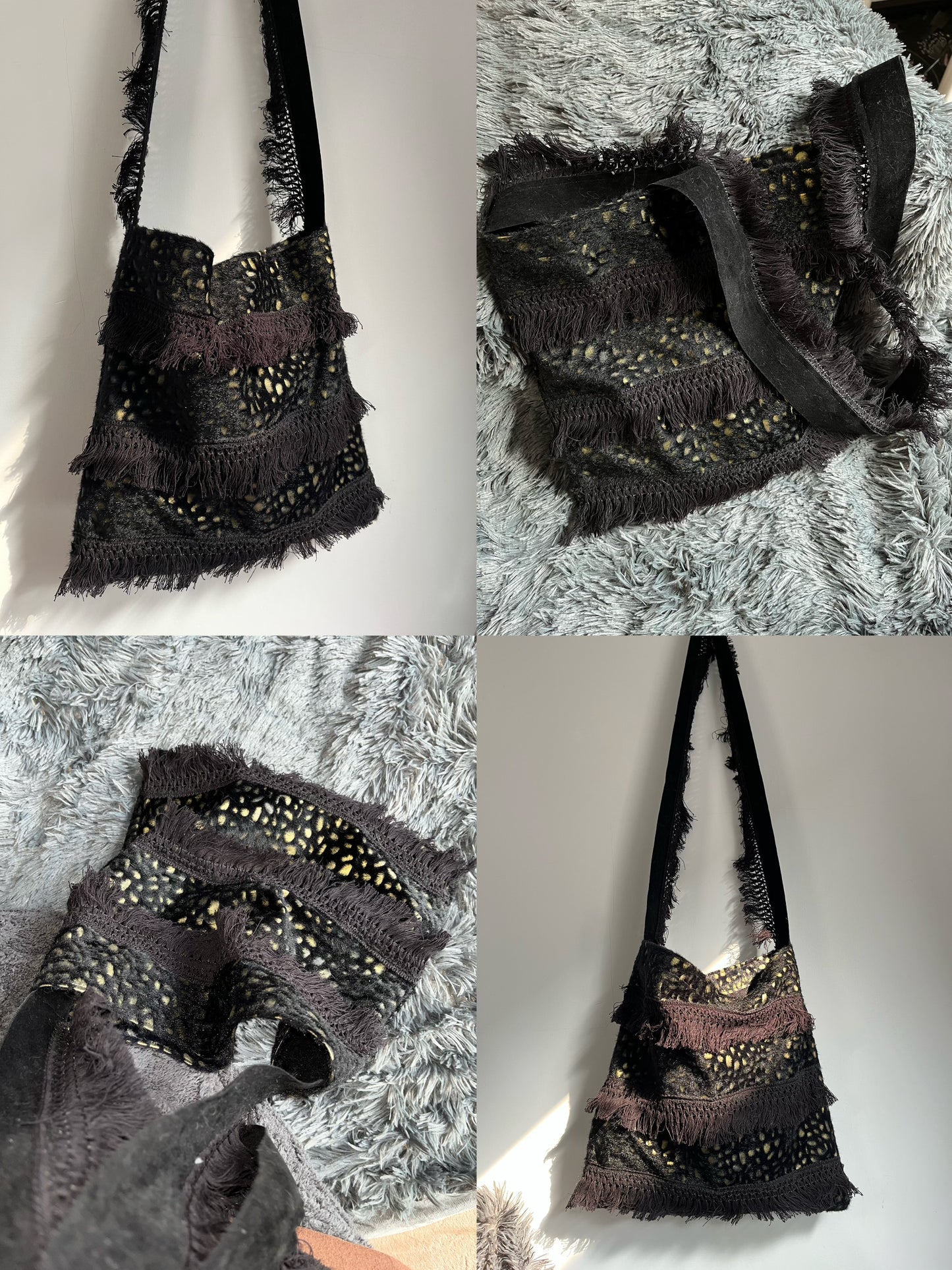 Vintage Tassel Bohemian Crossbody Bag