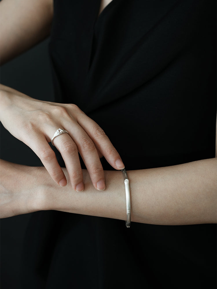 Volcano Love Silver Ring