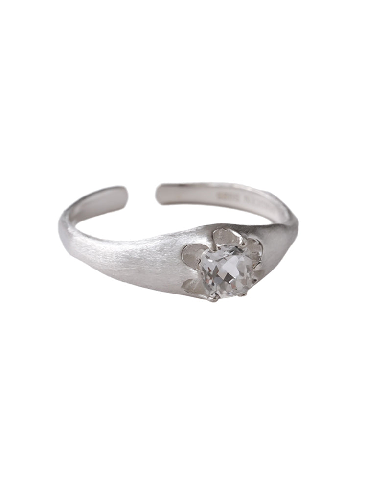 Volcano Love Silver Ring