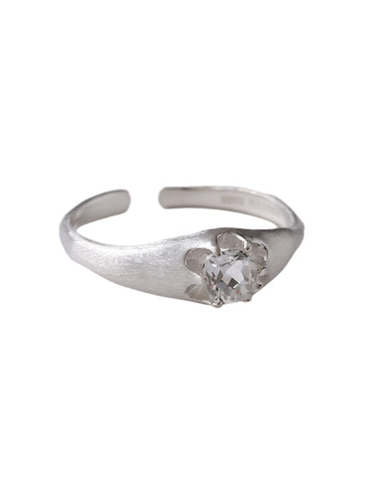 Volcano Love Silver Ring