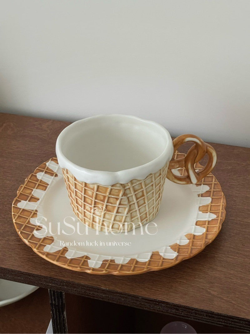 Waffle Handmade Cup