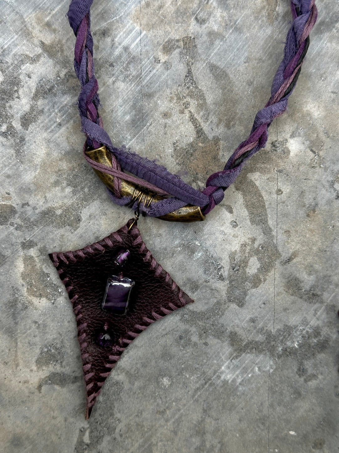 Wasteland Purple Star Necklace