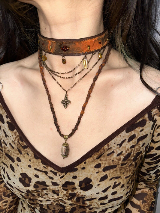 Wasteland Tribe Layered Necklace