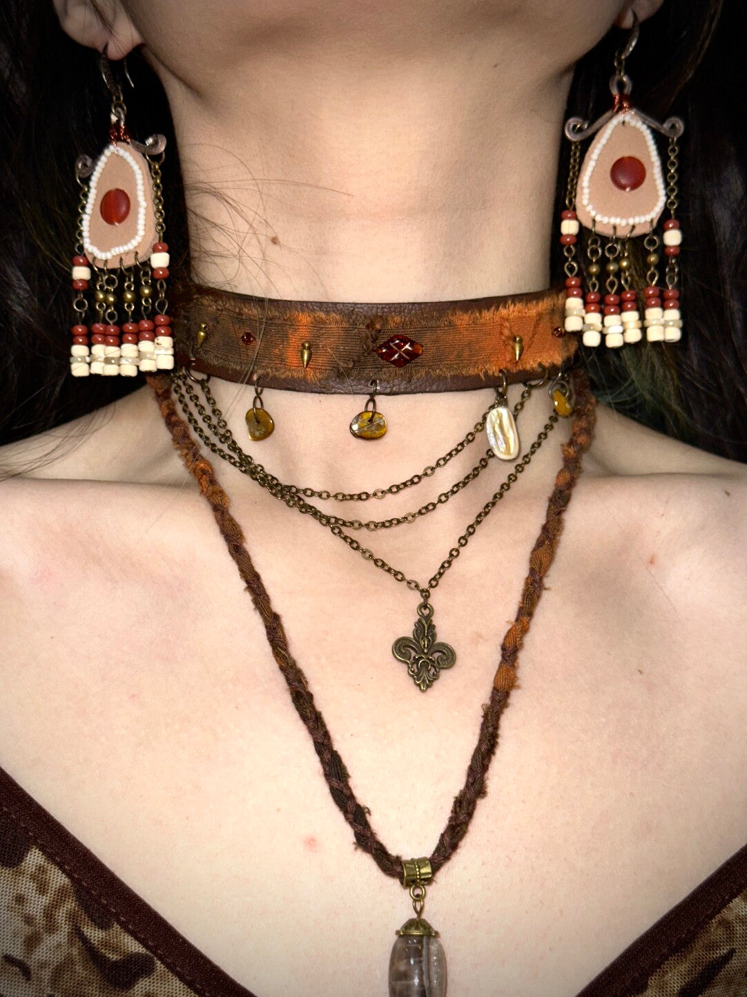 Wasteland Tribe Layered Necklace