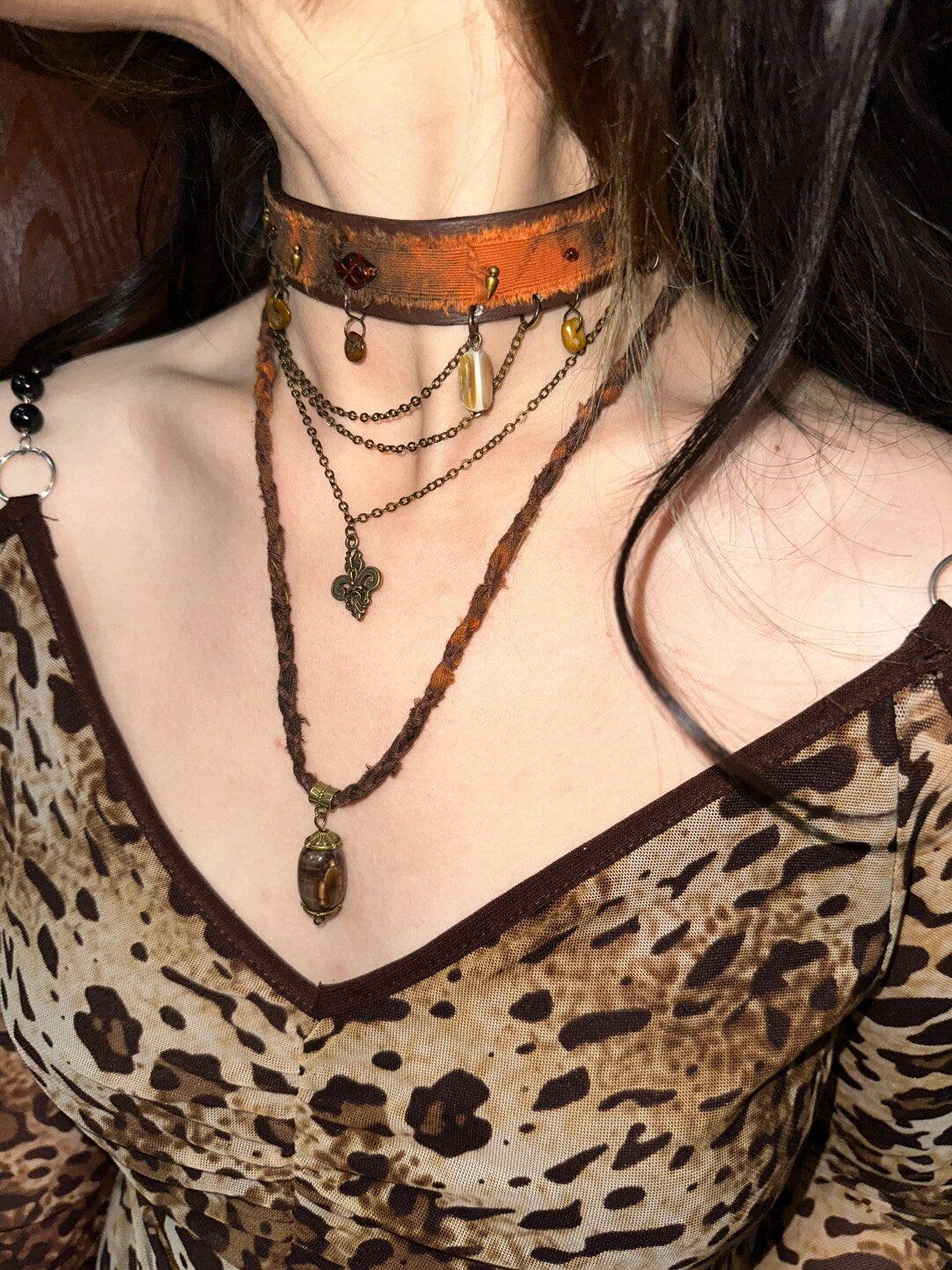 Wasteland Tribe Layered Necklace