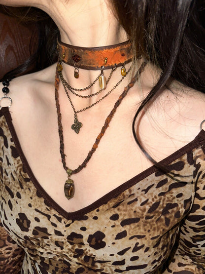 Wasteland Tribe Layered Necklace