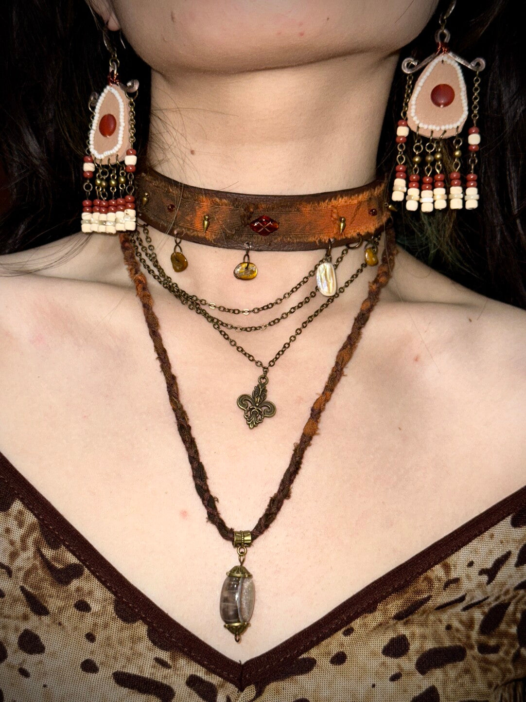 Wasteland Tribe Layered Necklace