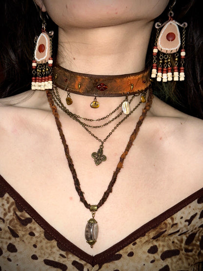 Wasteland Tribe Layered Necklace