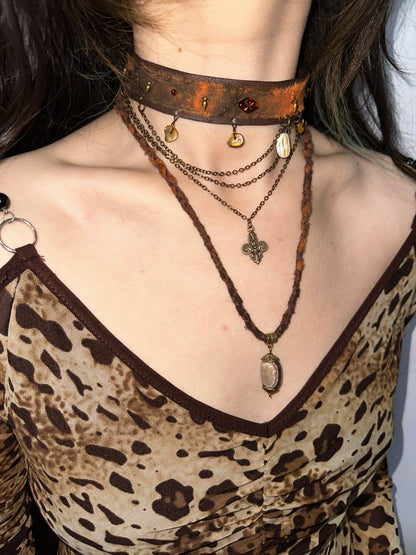 Wasteland Tribe Layered Necklace