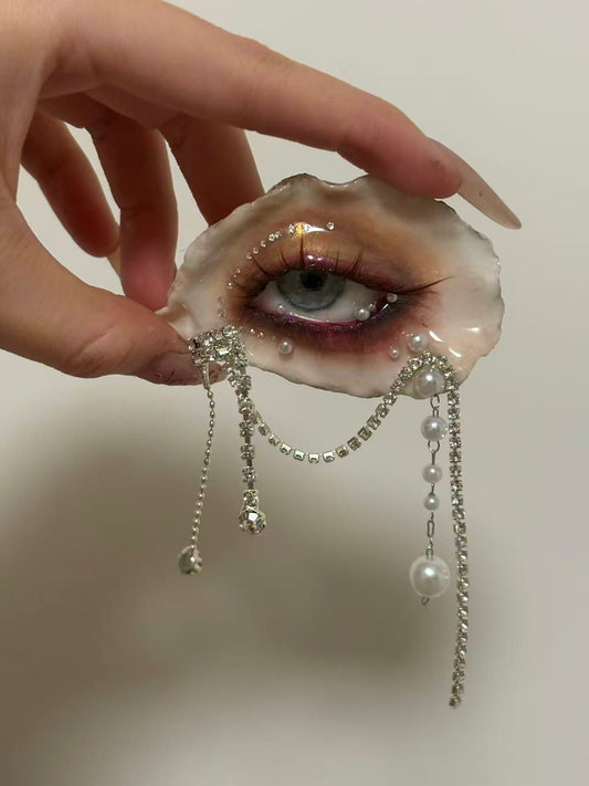 Middle Ages Eyes Necklace,Necklace / #2,Lumivault.