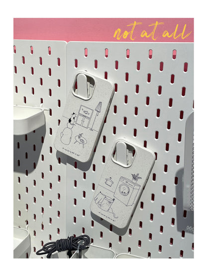 Weekend with Cat Degradable Phone Case