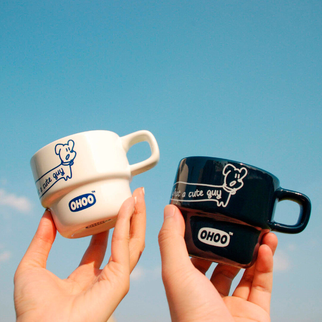 What a Cute Guy Puppy Mug