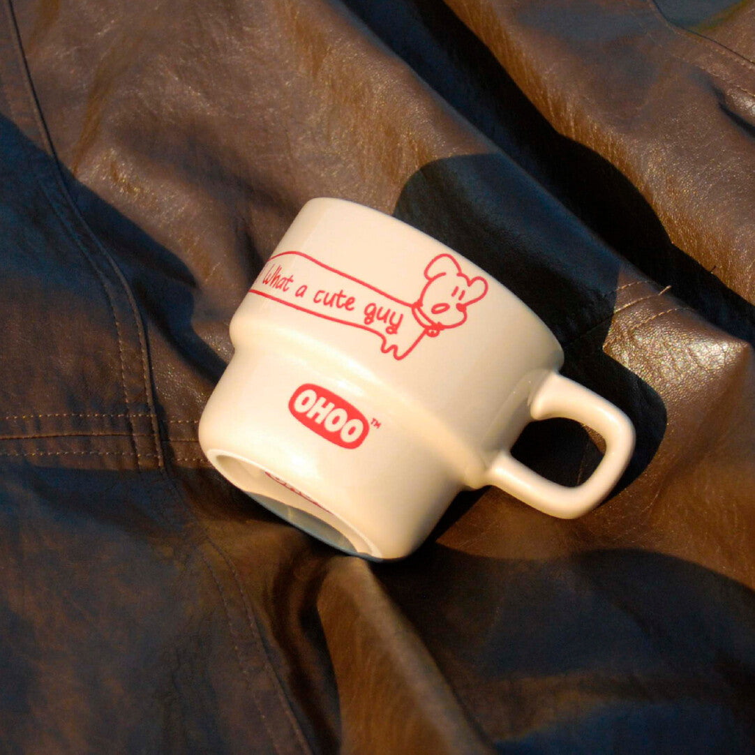 What a Cute Guy Puppy Mug