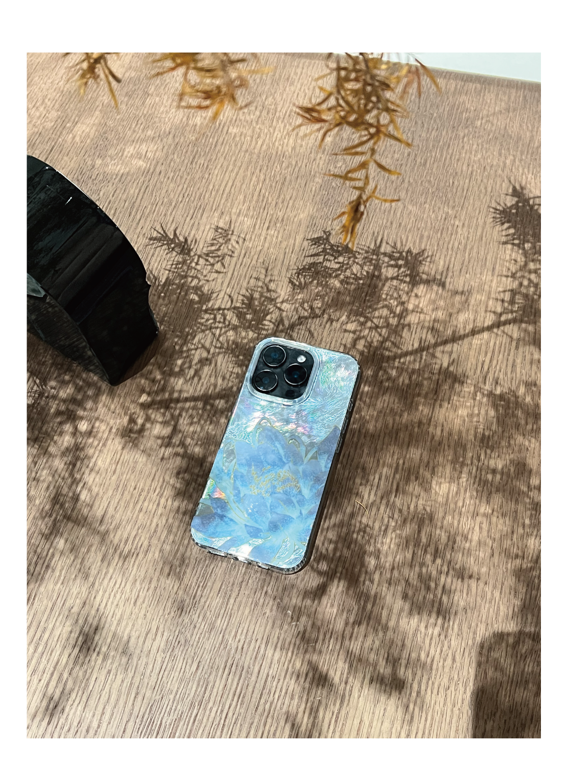 White Epiphyllum IMD Case