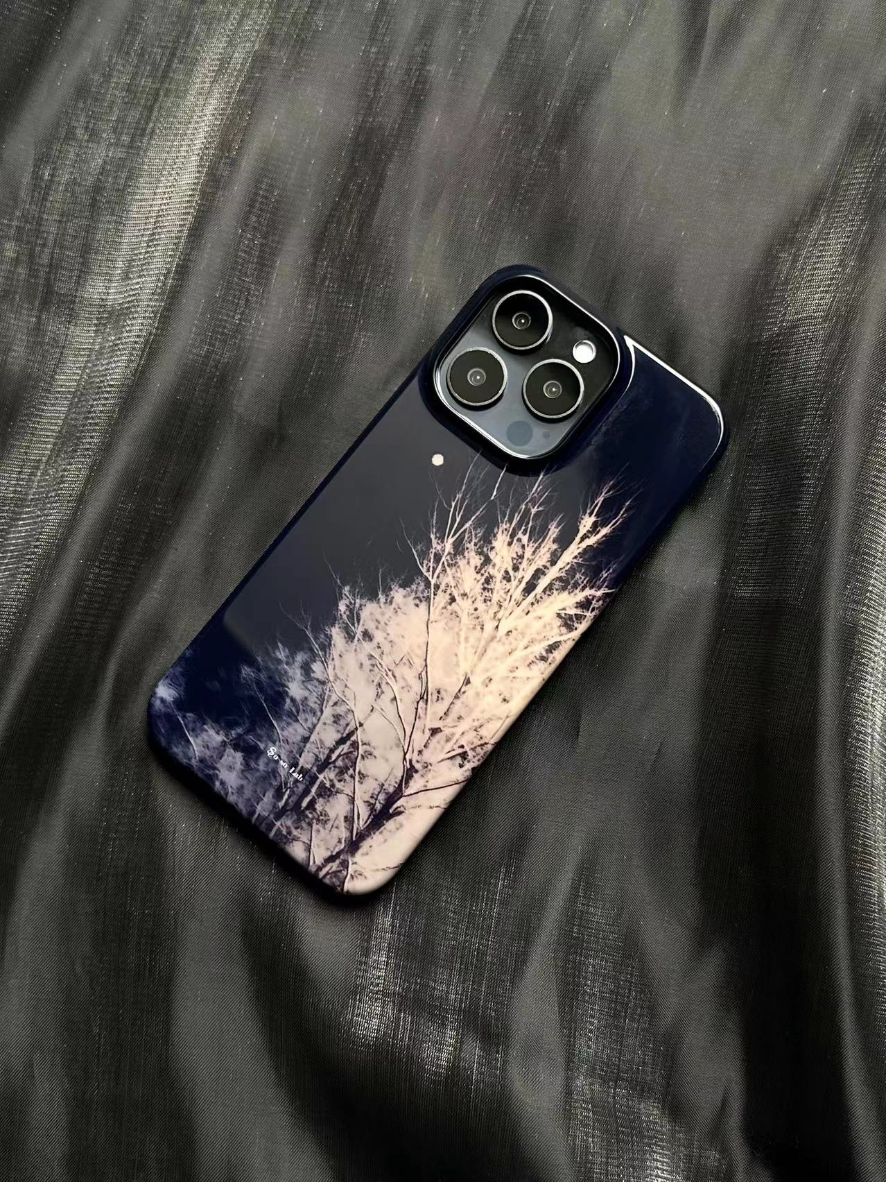 Winter Snow Tree Printed Phone Case