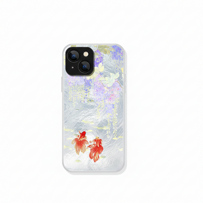 Wisteria Brocade IMD Dual-Layer Case