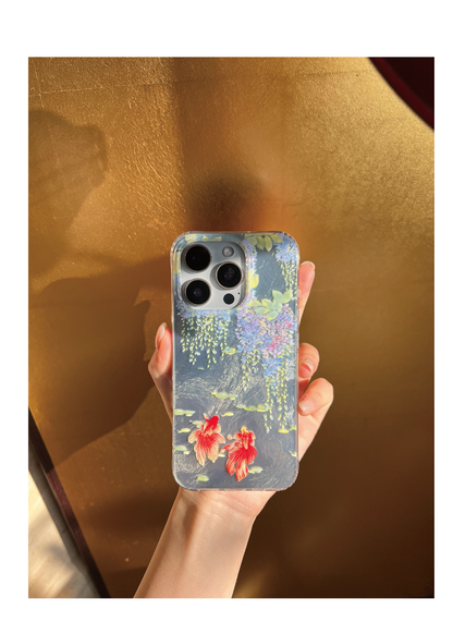 Wisteria Brocade IMD Dual-Layer Case