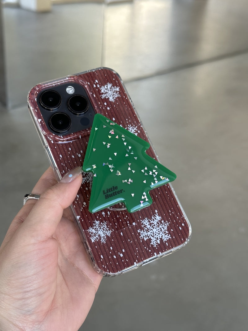 Xmas Snow Printed Phone Case
