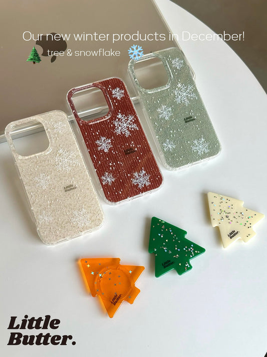 Xmas Snow Printed Phone Case