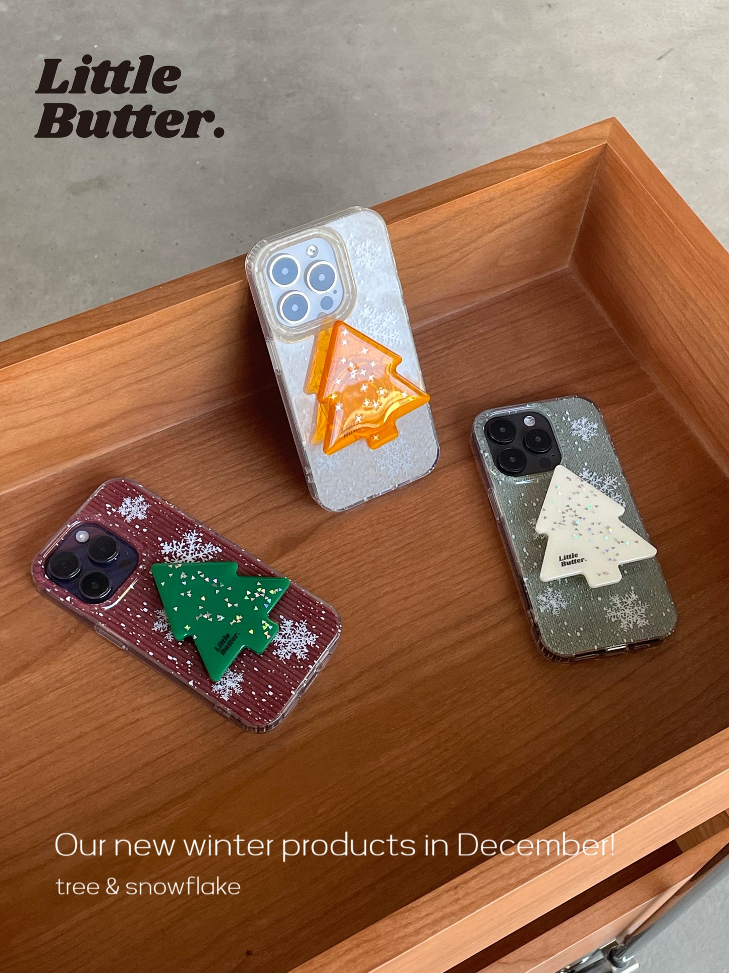 Xmas Snow Printed Phone Case