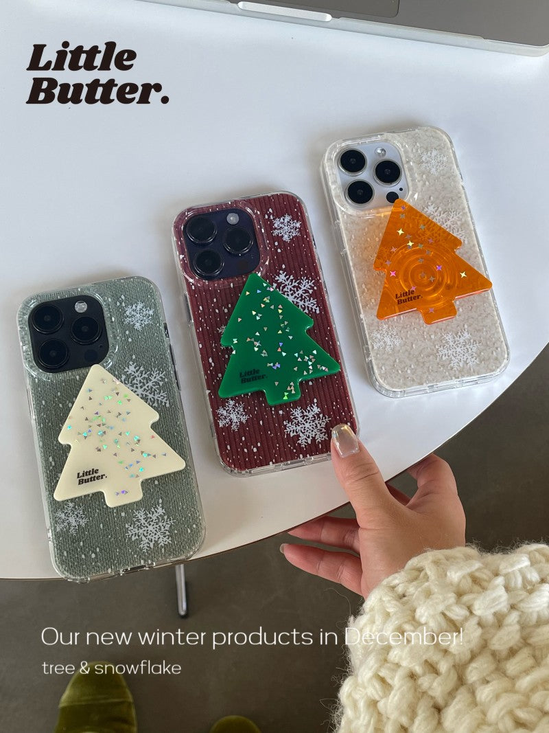 Xmas Snow Printed Phone Case