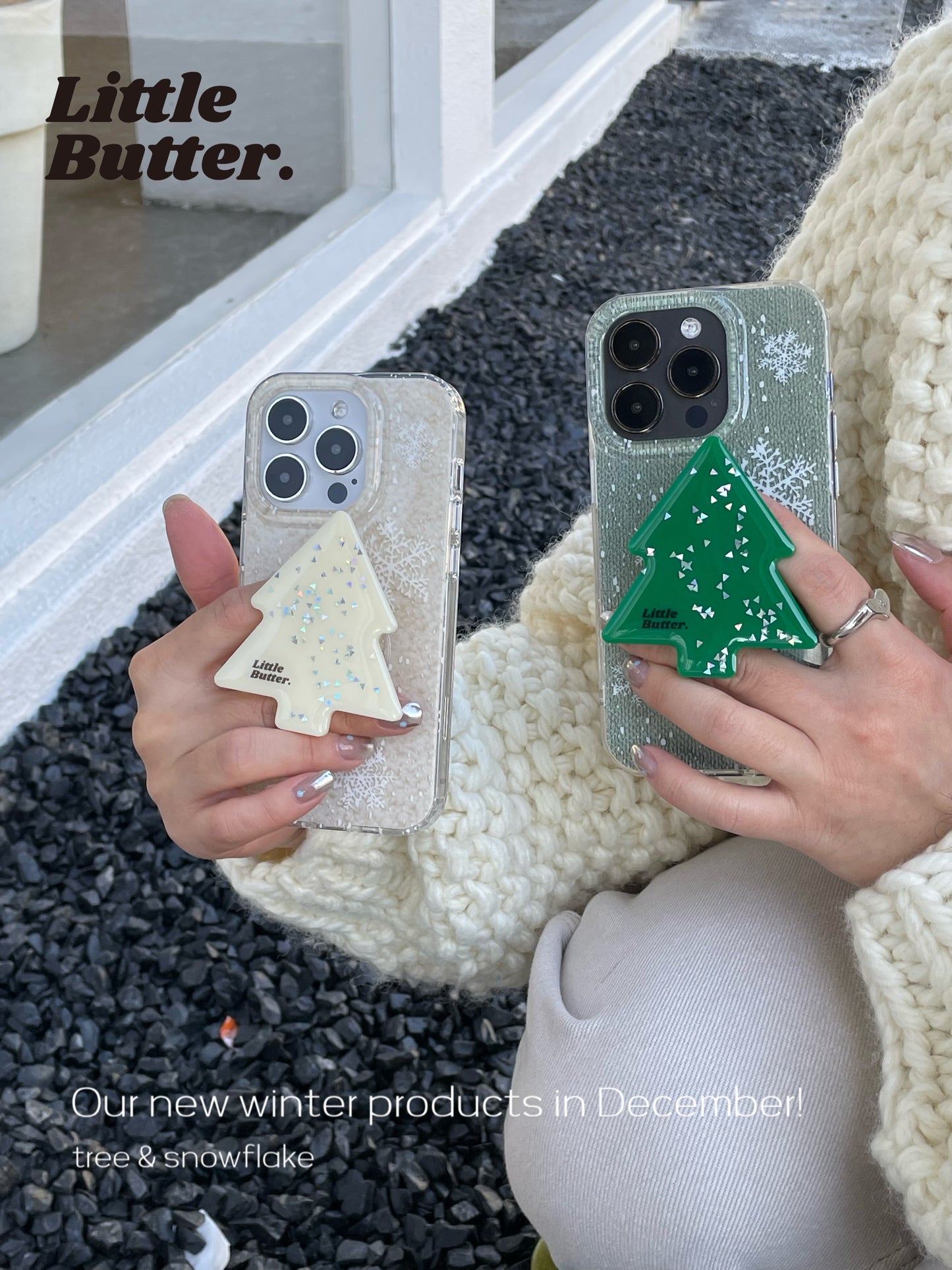Xmas Snow Printed Phone Case