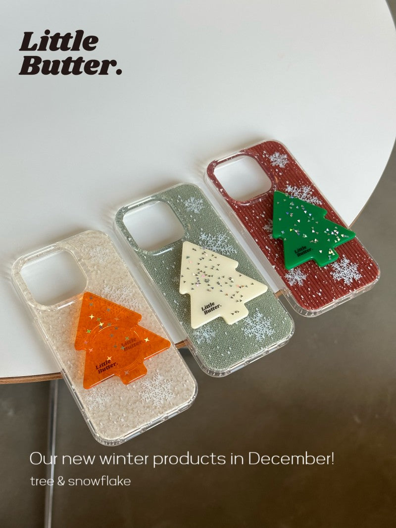 Xmas Snow Printed Phone Case