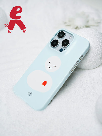 Xmas Snowman Printed Phone Case