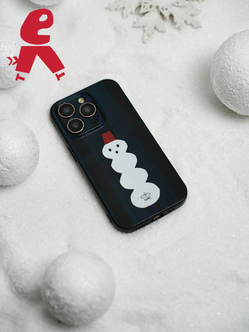 Xmas Snowman Printed Phone Case