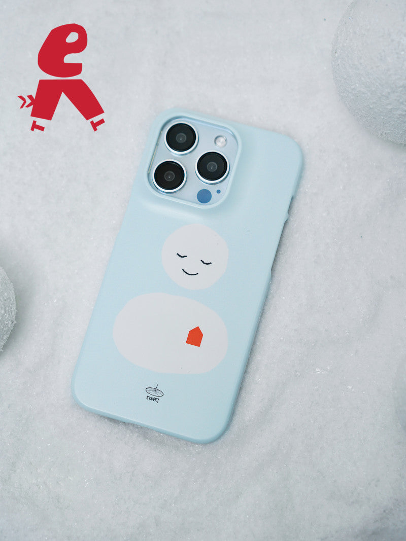 Xmas Snowman Printed Phone Case