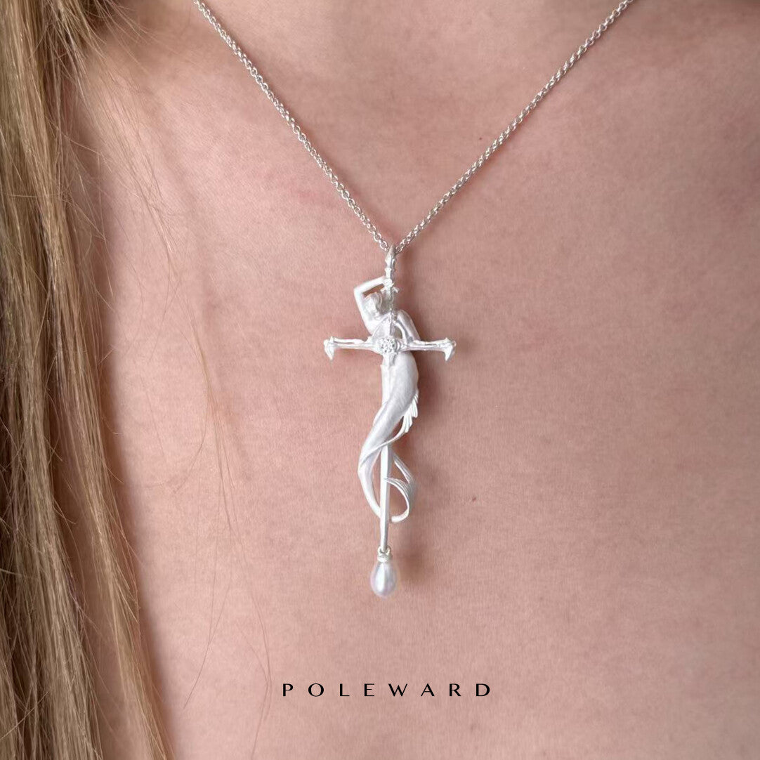 Yamsuph Sword Mermaid Necklace