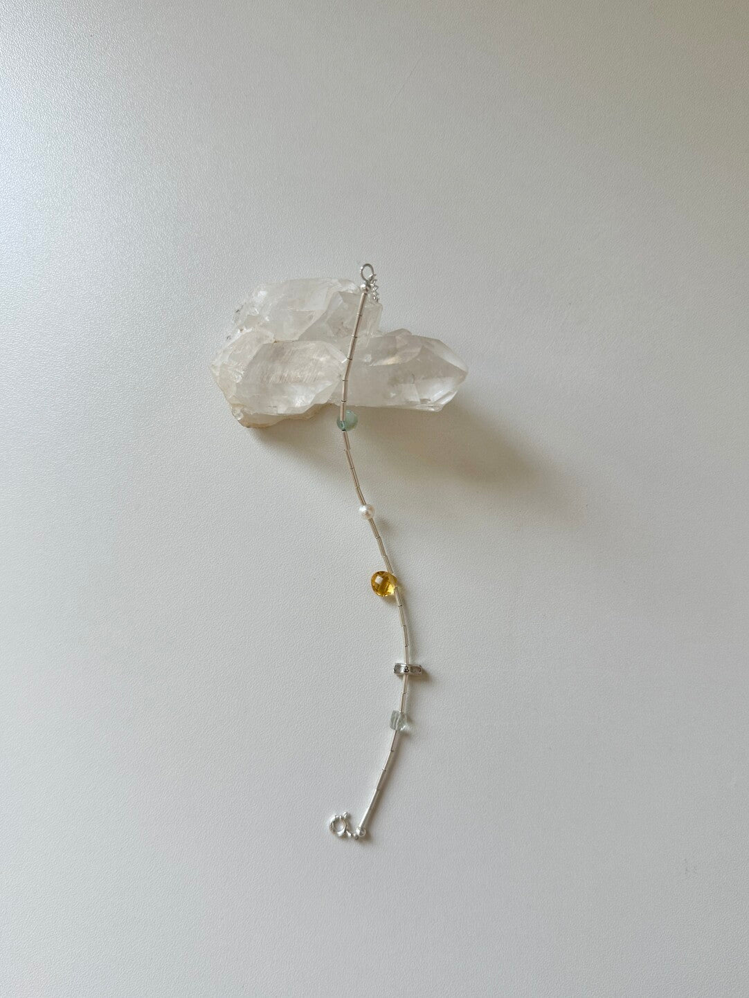 Yellow Green Natural Stone Beaded Bracelet