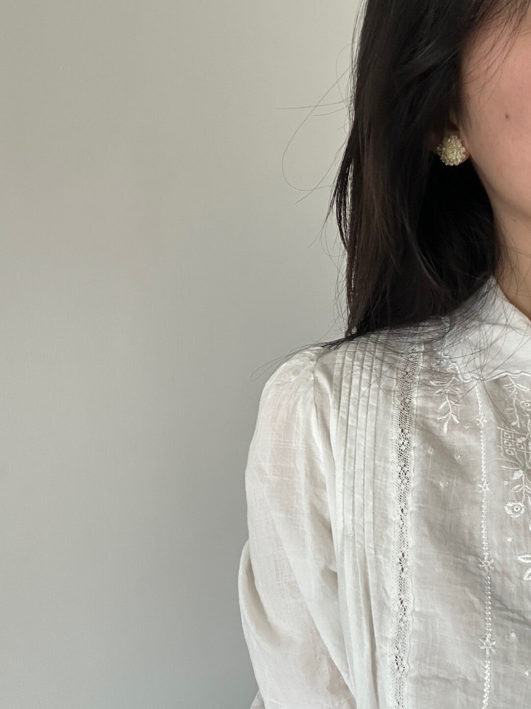 Yellow Flower Beaded Earrings