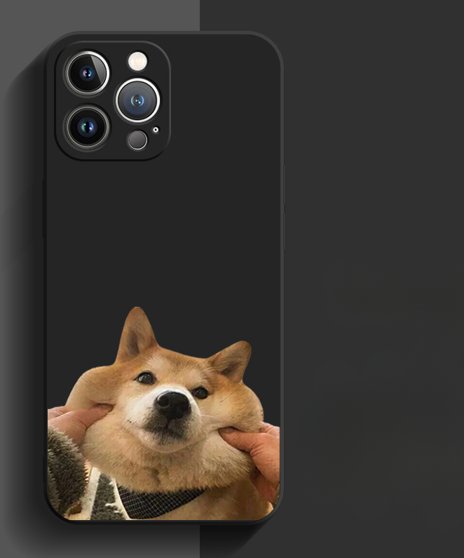 [ Meme Case ] Pinch face cat and dog phone case | phone accessories | Three Fleas