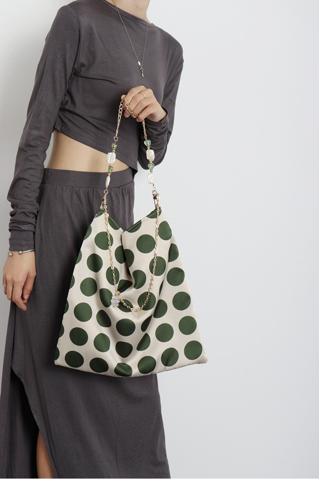 Retro Polka Shoulder Bag | bag | Three Fleas