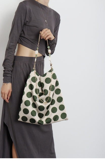 Retro Polka Shoulder Bag | bag | Three Fleas