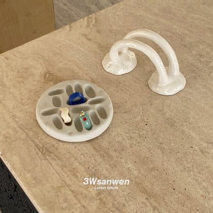 Handmade Ceramic Organizer | home decor | Three Fleas